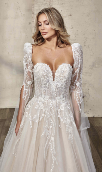 Eddy K Style# Palmer #8 Ivory/Champagne/Skin thumbnail