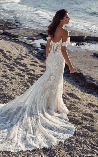 Eddy K Style# Amora HH 57" #1 Ivory/Champagne/Almond/Skin thumbnail