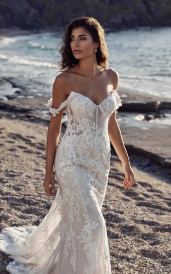 Eddy K Style# Amora HH 57" #2 default Ivory/Champagne/Almond/Skin thumbnail