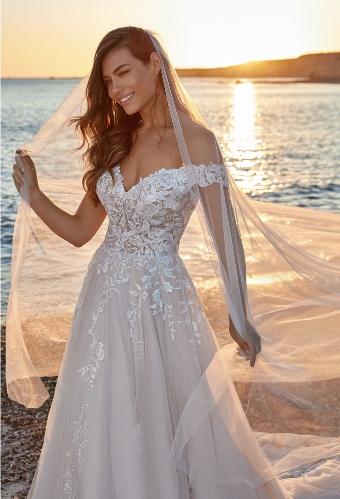 Eddy K Style# Adora Cathedral Veil #2 Iv thumbnail