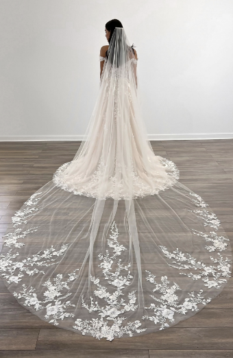 Eddy K Style# Adora Cathedral Veil #1 Iv thumbnail