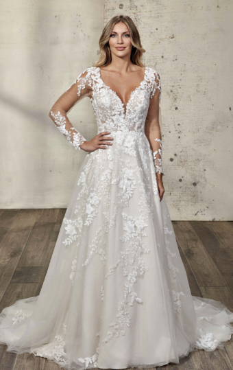 Eddy K Style# Lillian Cathedral Veil #5 Iv thumbnail