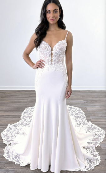 Eddy K Style# Argentina Fingertip Veil #6 Iv thumbnail