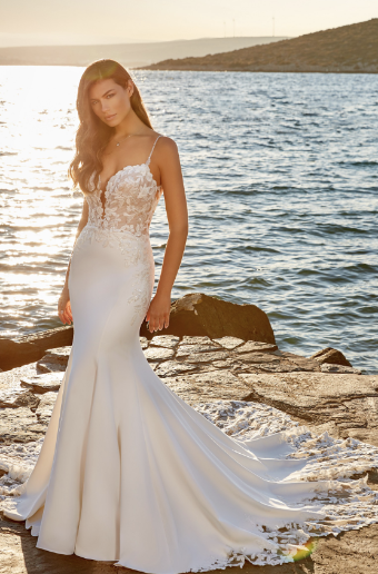 Eddy K Style# Argentina Fingertip Veil #3 Iv thumbnail