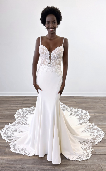 Eddy K Style# Argentina Fingertip Veil #5 Iv thumbnail