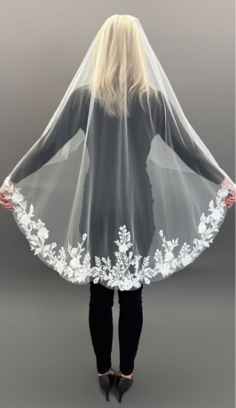 Eddy K Style# Yvette Fingertip Veil #0 default Iv thumbnail