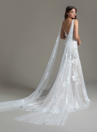 JLM Couture Style# Aria - Shoulder Cape Wings Only (Pair) #1 default Ivory/Cashmere thumbnail