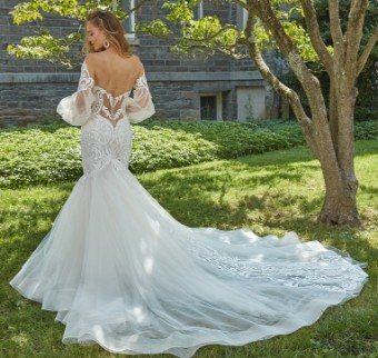 Eve of Milady Style# 1652 Sleeves ONLY #2 default Ivory Ivory/Blush thumbnail