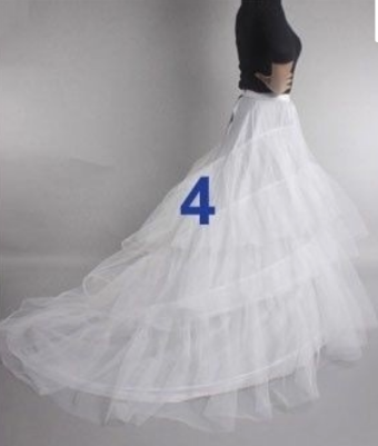 HLEC Style# Petticoat 4 - Big Fishtail #0 default White thumbnail