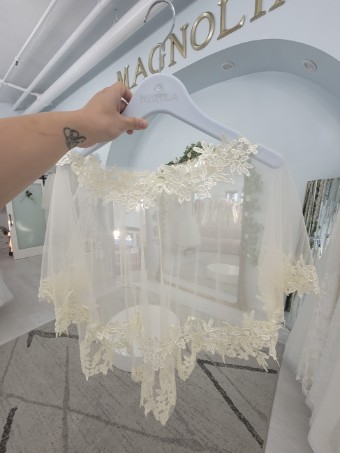 Magnolia Monterey Bridal Style# Capelet - Shelley #0 default Cream thumbnail
