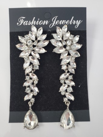 Magnolia Monterey Bridal Style# Janice Earrings #0 default Silver thumbnail