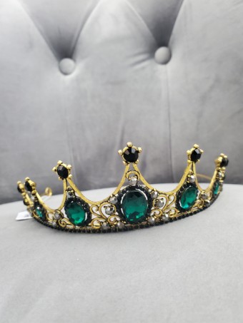 Magnolia Monterey Bridal Style# Emerald Crown #1 default Gold thumbnail