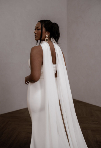 MWL Chiffon Scarf #5 Ivory thumbnail