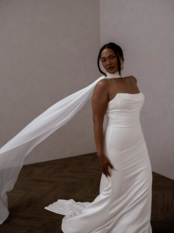 MWL Chiffon Scarf #11 default Ivory thumbnail