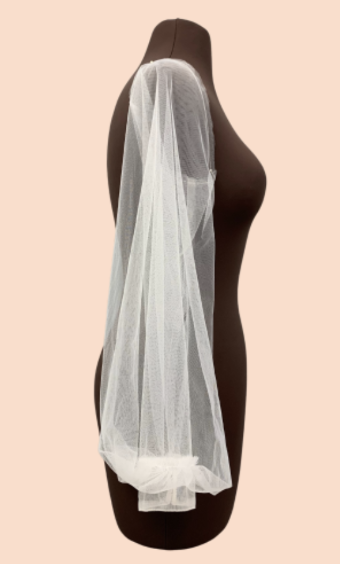 Bridal Provisions Style# Tulle Bishop Sleeves #1 default Iv thumbnail