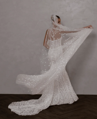 MWL Harlow Veil #2 default Ivory thumbnail