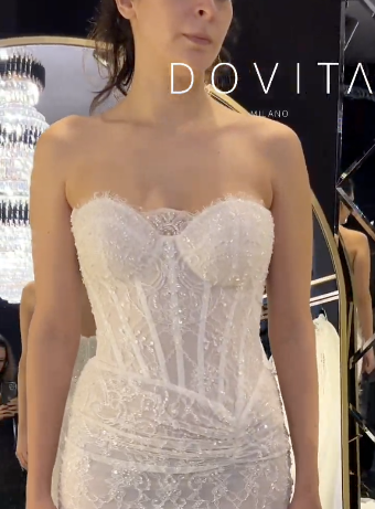 Dovita Bridal Style# Muse #9 Ivory thumbnail