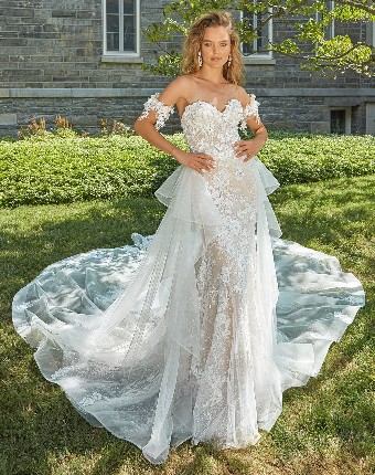 Eve of Milady Style# 4395 Overskirt Only #0 default Ivory/Blush thumbnail