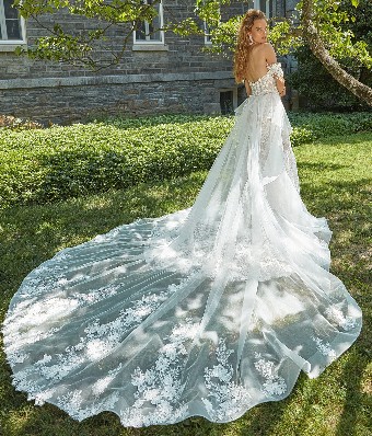 Eve of Milady Style# 4395 Overskirt Only #2 Ivory/Blush thumbnail