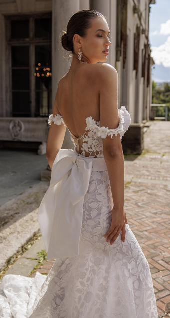 Eve of Milady Style# 4429 Gown Only #4 Diamond White/Blush thumbnail