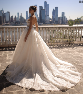 Eve of Milady Style# 1725 #2 Diamond White thumbnail