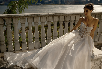 Eve of Milady Style# 1725 #1 Diamond White thumbnail
