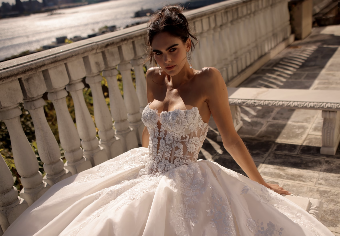 Eve of Milady Style# 1725 #3 Diamond White thumbnail