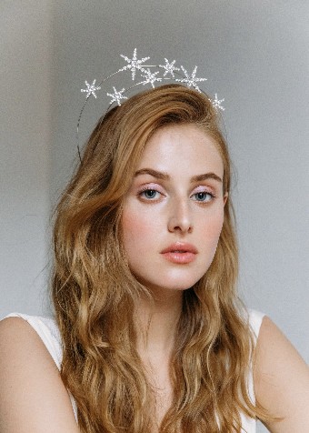 Jennifer Behr Ellerie Tiara #0 default Crystal thumbnail