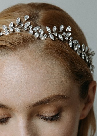 Jennifer Behr Vera Circlet #3 Crystal thumbnail