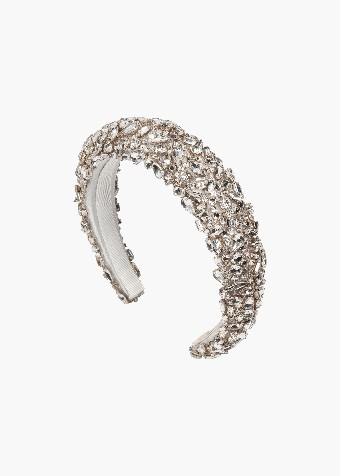 Jennifer Behr Czarina Headband #3 Crystal thumbnail