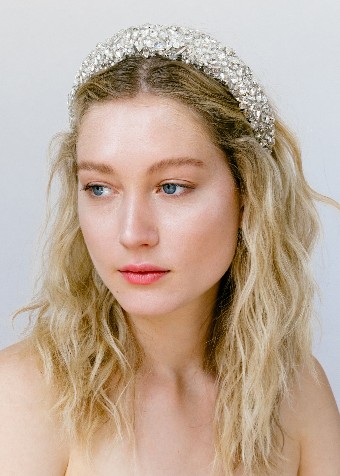 Jennifer Behr Czarina Headband #2 Crystal thumbnail