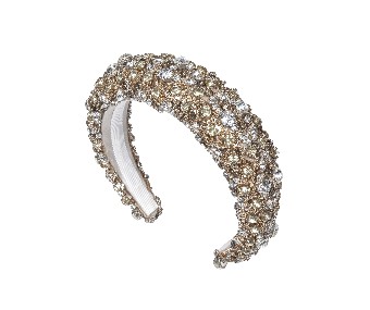 Jennifer Behr ASTORIA HEADBAND #2 Crystal thumbnail