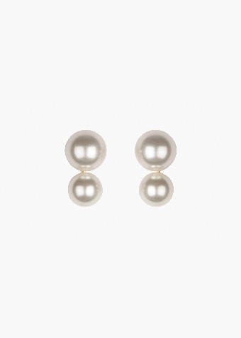 Jennifer Behr GRETEL EARRINGS #1 Gold/Pearl thumbnail