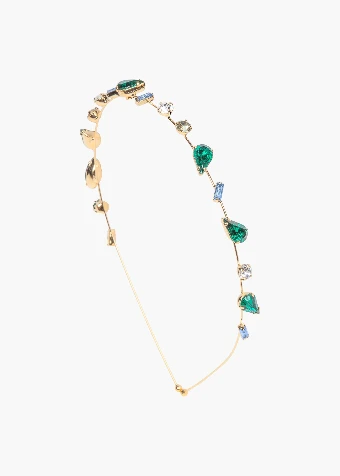 Jennifer Behr JESSA HEADBAND #3 Emerald thumbnail