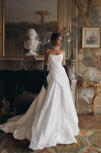 Katy Corso Style# Tery Dress only, Additional Skirt Option Recommended #10 default Ivory thumbnail