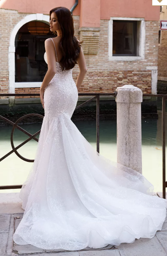 Oksana Mukha Anisia Veil (Custom) #1 Ivory thumbnail