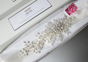 Sabina KW Designs Style# SKWD #1526 - Delicate Vine Belt #2 default Gold thumbnail