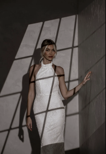 MWL Hallie Lace Tie #1 Ivory thumbnail