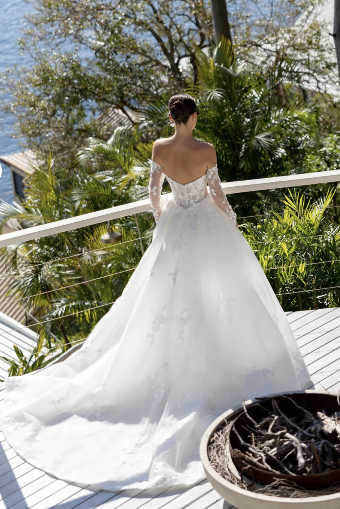 Lé Lee Studio Style# Adeline Dress Only #3 default Ivory/Ivory thumbnail