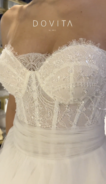 Dovita Bridal Style# Muse Cape #8 default Ivory thumbnail