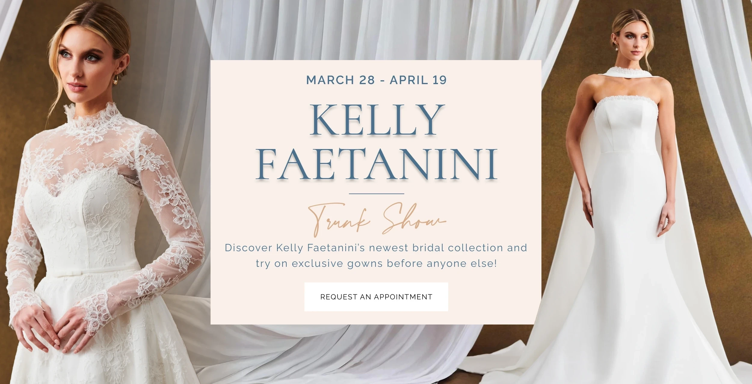 Kelly Faetanini Trunk Show Banner