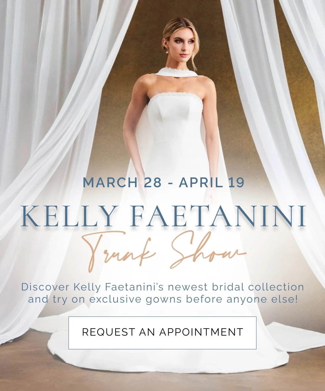 Kelly Faetanini Trunk Show Banner