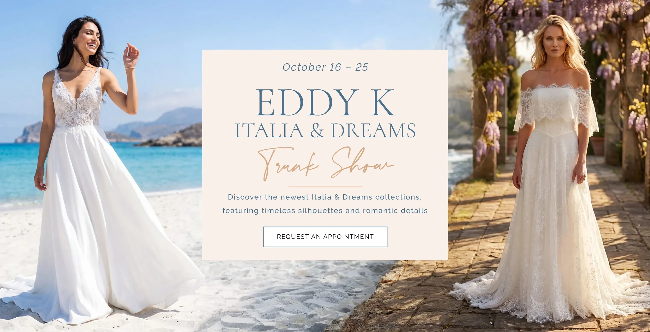 Eddy K Trunk Show Banner